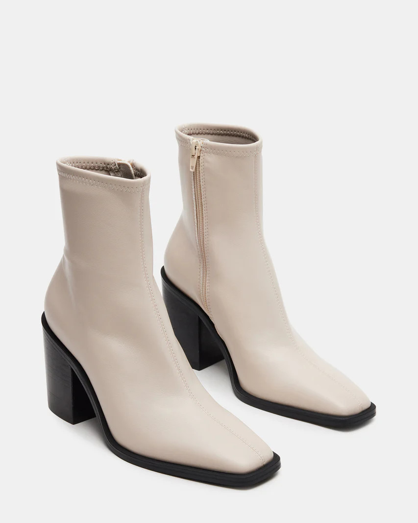 ROLFE Bone Square Toe Ankle Boot | Women's Booties | Steve Madden (US)