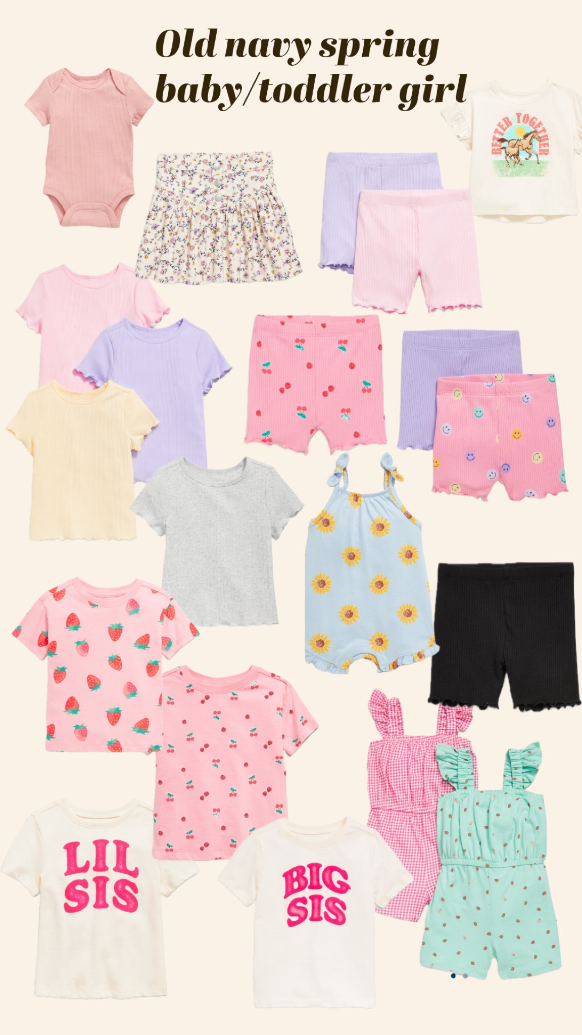 Old navy spring baby and toddler girl finds 


#LTKKids #LTKSeasonal #LTKBaby