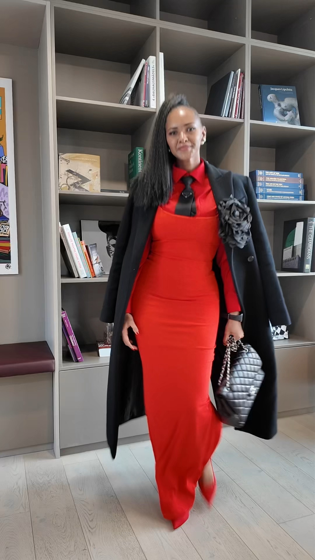 Add a touch of colour with a maxi dress and structured coat, perfect for embracing winter in style.

#LTKstyletip #LTKeurope #LTKautumn