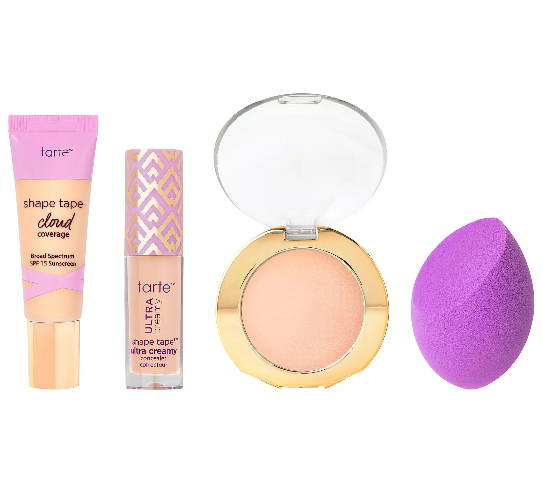 tarte Shape Tape Complexion Discovery 4-pc Kit | QVC