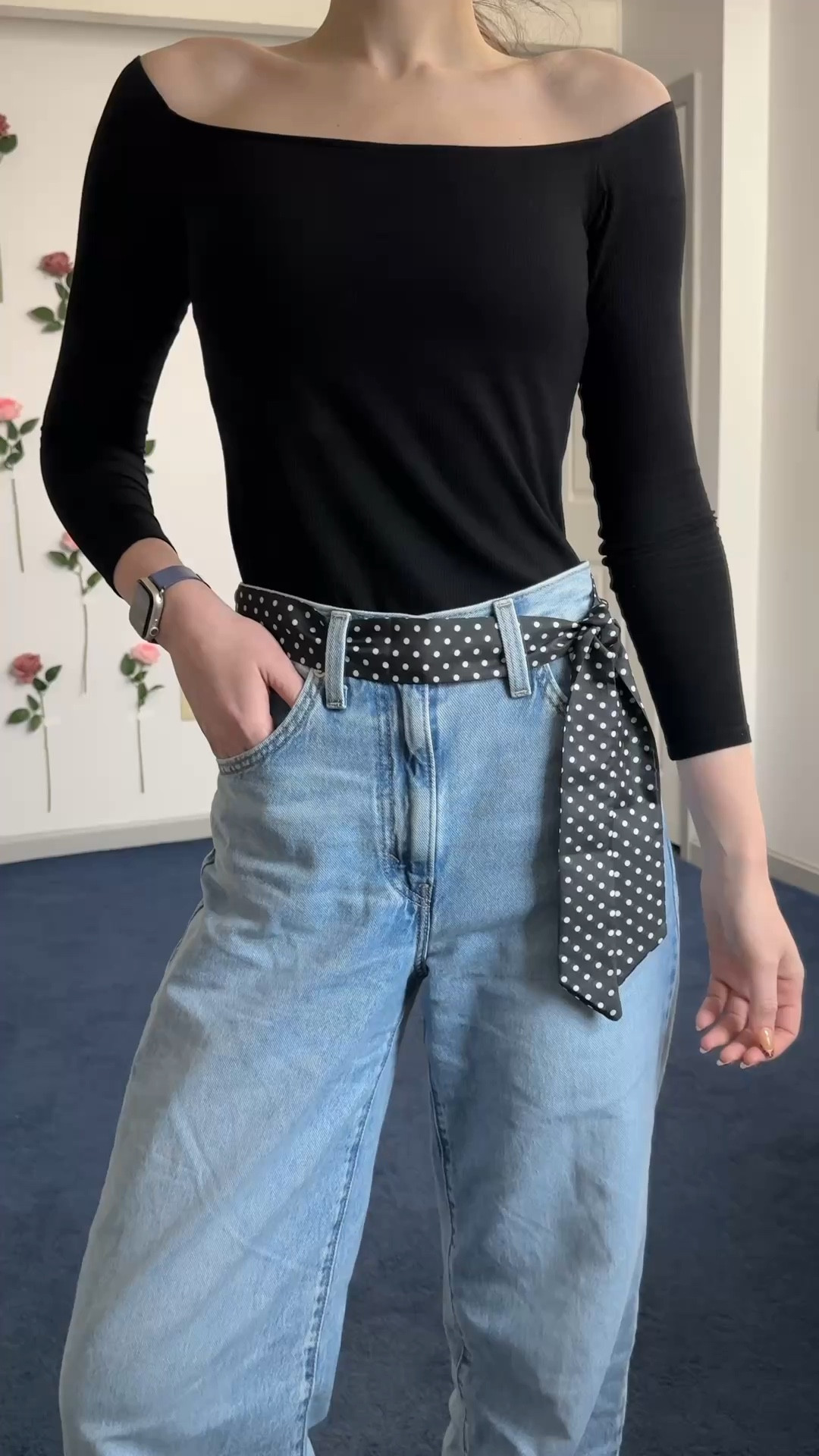 don’t ask but these @levi button waist jeans are comfortable enough to sleep in apparently 💀

this didn’t make it in my polka dot scarf styling hacks video but I filmed it when I got home the other day since it was sunny for once lol 

#LTKgrwm #LTKdayinmylife #LTKootd