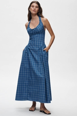 Faithfull The Brand Del Ros Cotton Midi Dress | Anthropologie (US)