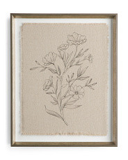 16x20 Sketched Stems Framed Wall Art | TJ Maxx