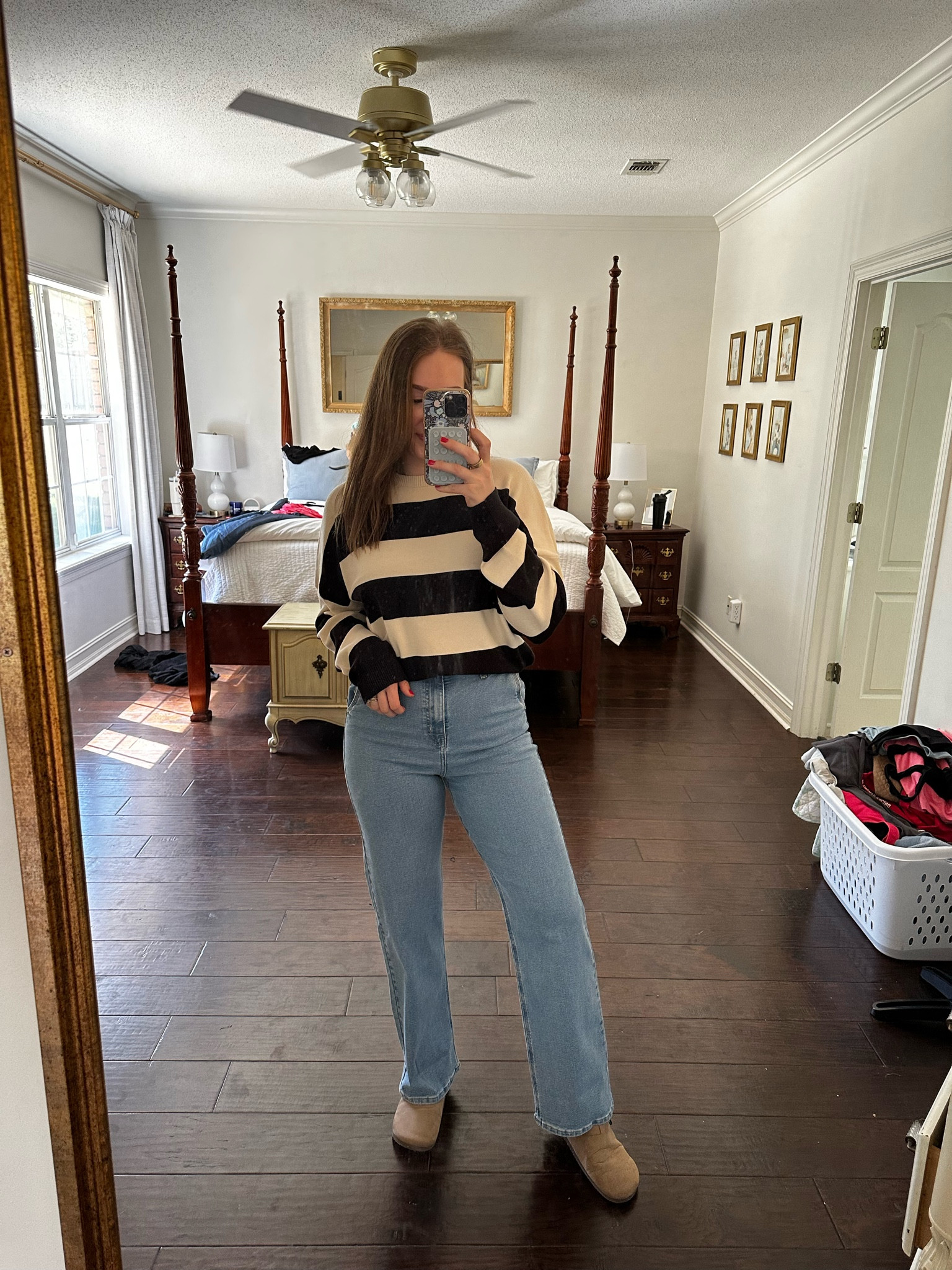 Classic + comfy fall ootd all Walmart! 