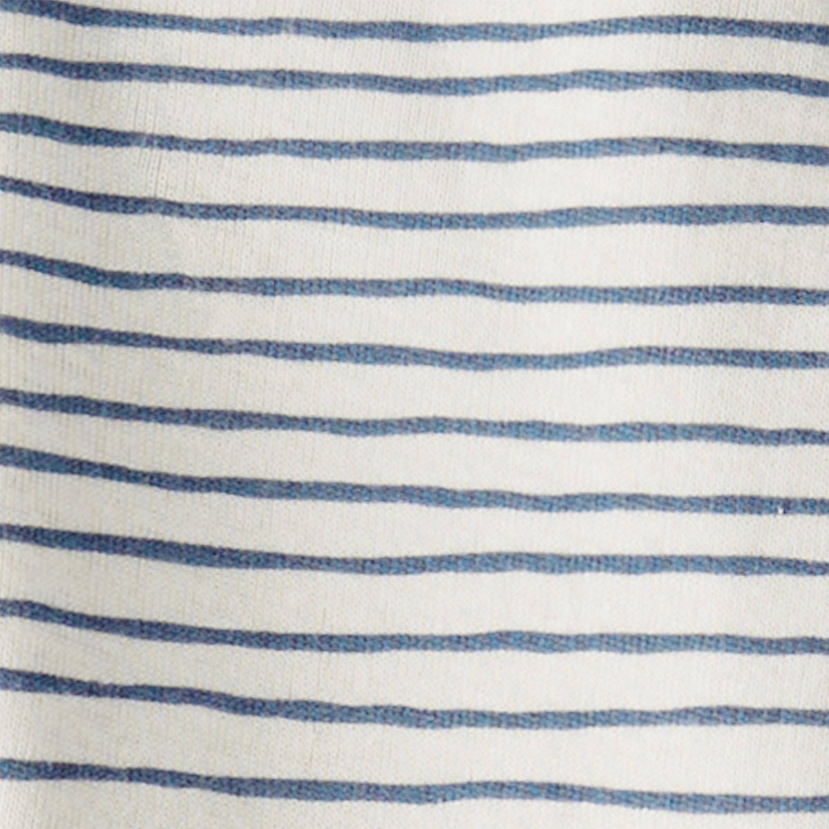 Little Planet by Carter’s Organic Baby Striped Sleep N' Play - White/Blue | Target