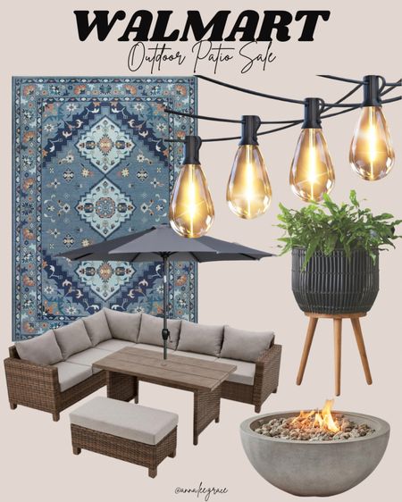 Walmart patio sale!! Love all the things for the outdoor area, and they’re all on sale. 

#LTKhome #LTKstyletip #LTKsalealert