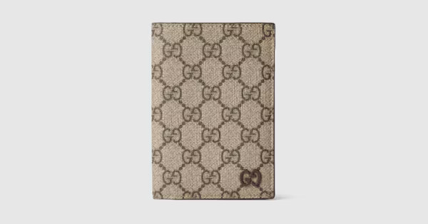 Gucci Brown interior GG passport case | Gucci (US)