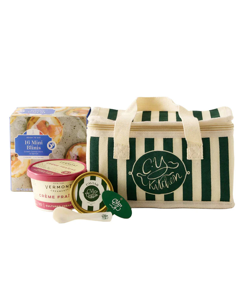 Holiday Caviar & Blini Set | Over The Moon