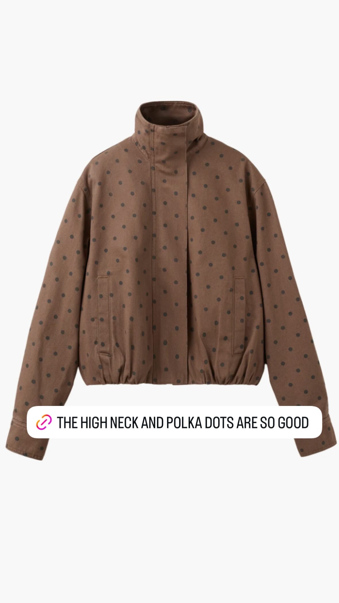 The perfect high neck polka dot jacket. Sharing a roundup of Neutrals Worth Noting. From dresses, jeans, skirts, spring jackets, and more.  

 #LTKgrwm #LTKootd #LTKWorkwear
