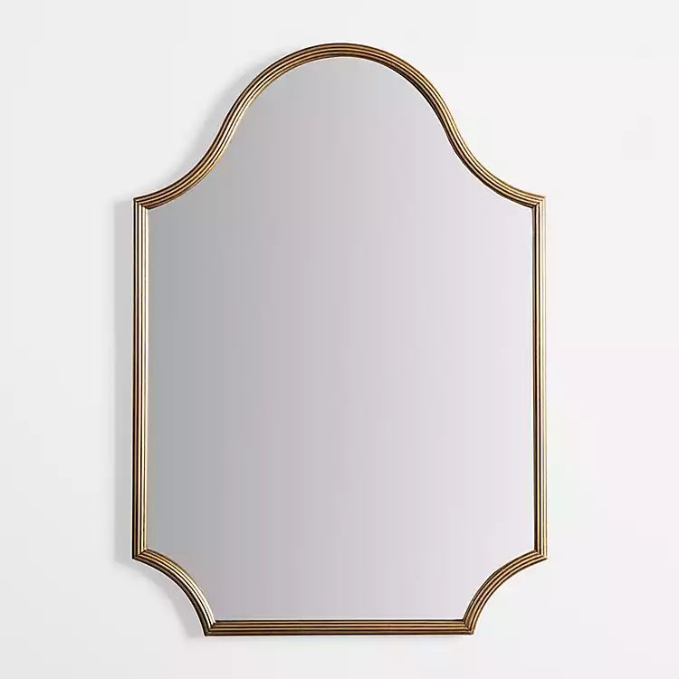 Rowan Vintage Gold Wall Mirror | Kirkland's Home