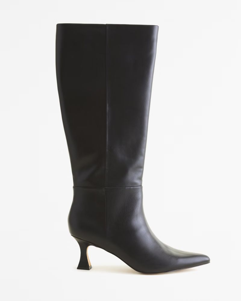 Women's 90s Knee High Boot | Women's New Arrivals | Abercrombie.com | Abercrombie & Fitch (US)