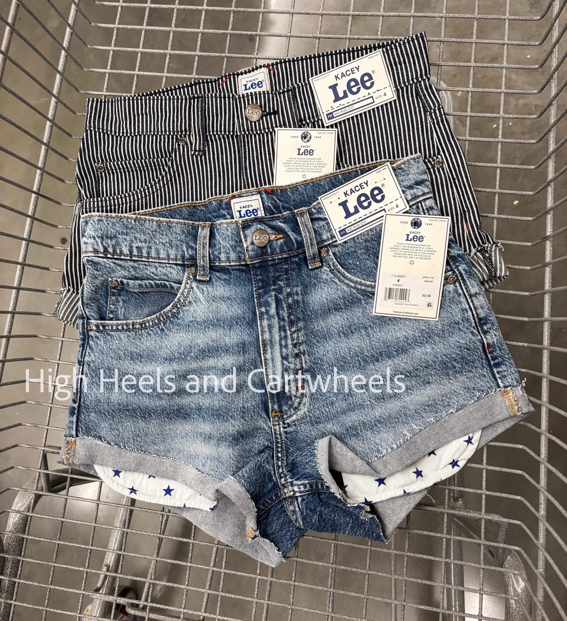 New shorts from the Kasey Musgraves line at Wally! Adorable for the 4th of July.