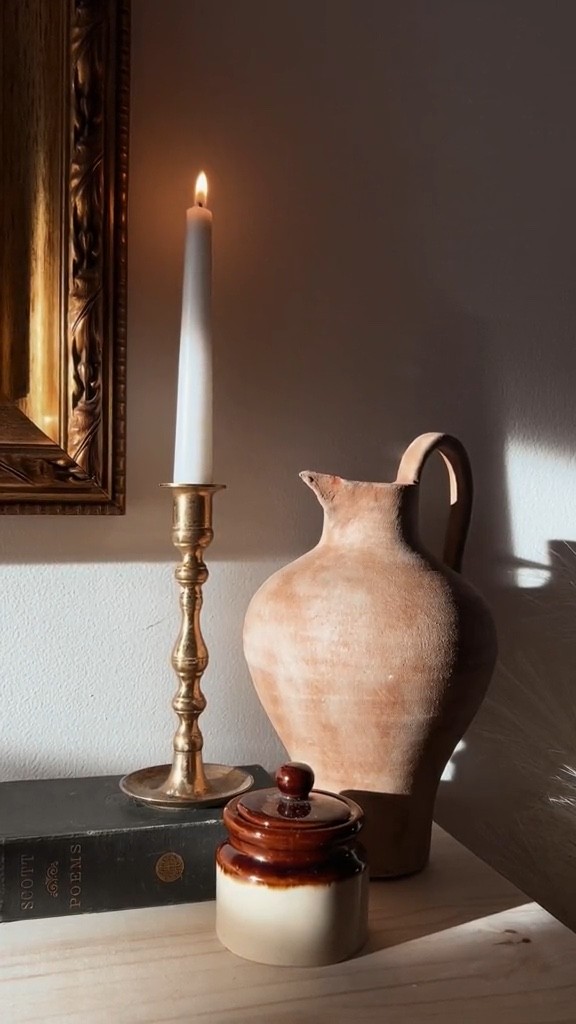 My favorite corner of my mantle! 

#LTKhome #pottery #antiquevase #vase #terracottavase #anthropologie