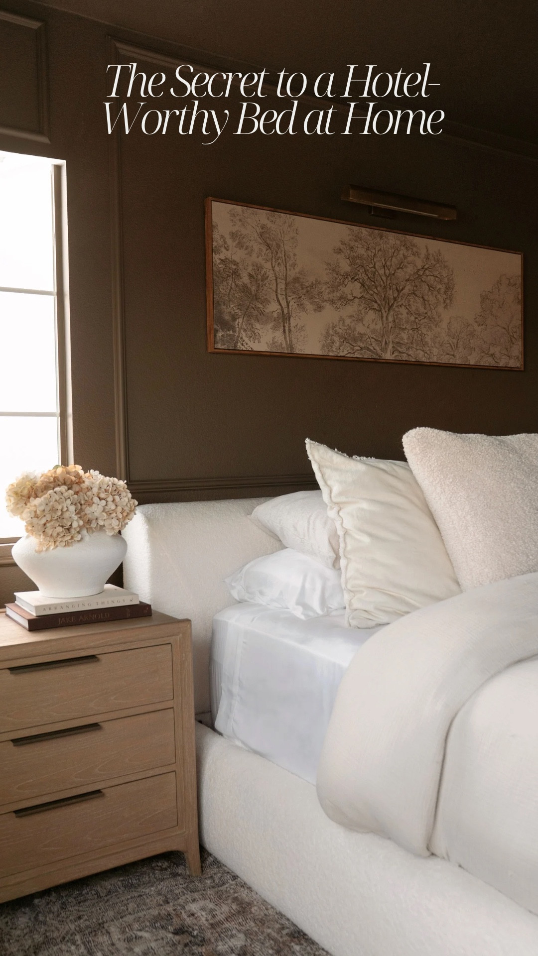 How to Make Your Bed Feel Like a Luxury Hotel Stay ✨

Ever wondered why hotel beds feel so dreamy? It’s all in the details! Here’s how to recreate that cloud-like vibe at home:

🛏 Start with ultra-soft sheets – breathable, cozy, and luxe (@cariloha Resort Sheets are a favorite!) 🎭 Tuck the corners – that crisp, clean look makes all the difference 🥂 Double up on down comforters – more fluff = more plush! 🔄 Fold your duvet twice – this gives that perfectly styled, effortless hotel feel 💤 Stack four sleeping pillows – because one is never enough (I’m using the @cariloha Resort pillows & they’re 11/10 comfy) 🛋 Layer accent pillows – two large, two smaller, and don’t forget to fluff! 🧣 Finish with a throw – a simple touch that ties it all together

Now all that’s left? Climbing in and pretending room service is on the way. ☕💤 

Shop this room on my @shop.ltk page (🔗 in bio) or comment “SHEETS” for a link sent straight to your DM!
.
.
.
#livecariloha #HotelVibesAtHome #LuxuryBed #HotelVibesAtHome #CozyAesthetic #HomeDecorLover #BedGoals #InteriorInspo #NeutralHome #ad #DreamyBedroom #StyledSpaces #LuxeLiving #BedroomDesign #FluffyBedding #HomeTrends #SoftAndCozy #RelaxingSpace #casachicollo 