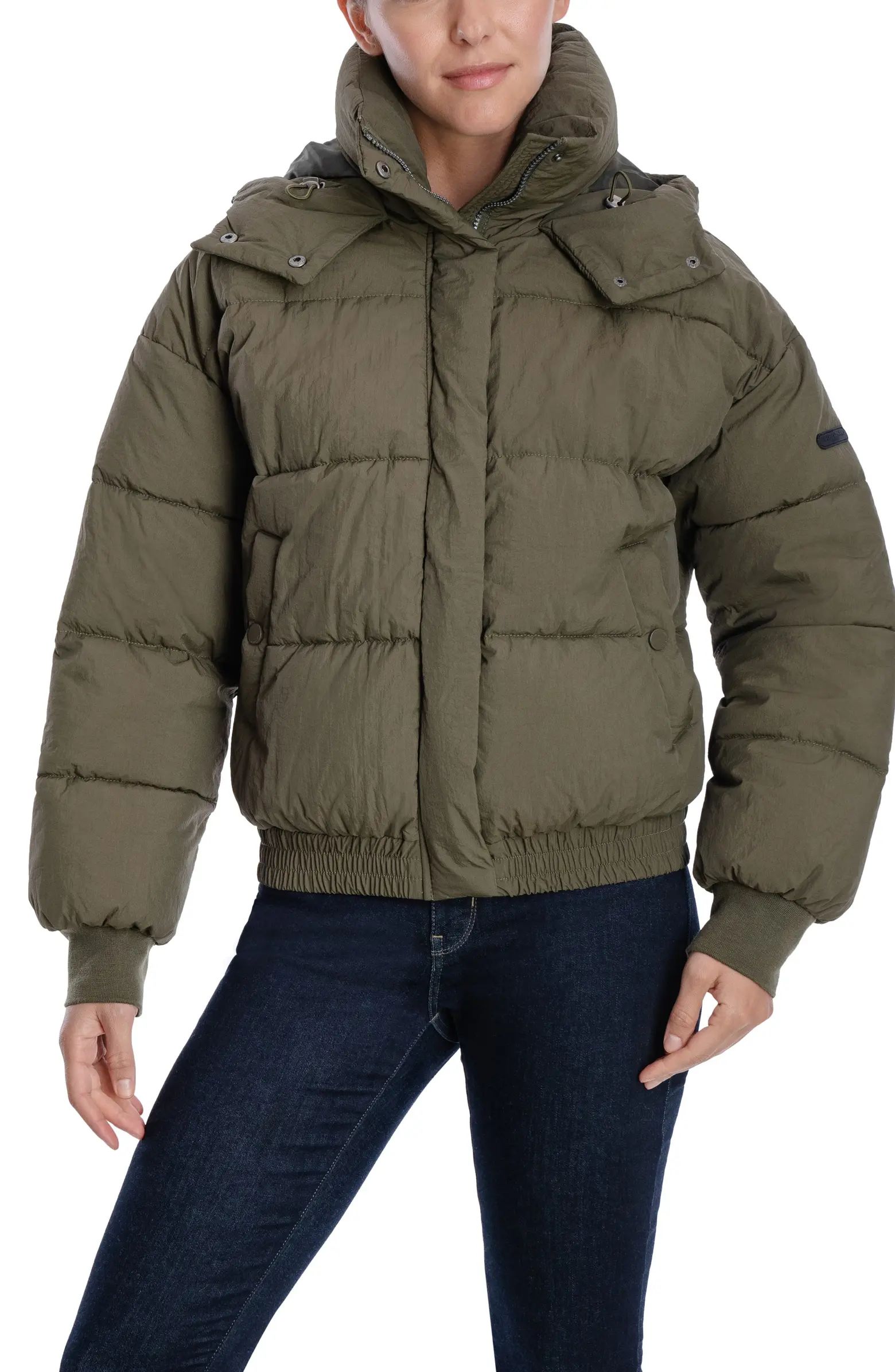 Short Hooded Puffer Jacket | Nordstrom Rack