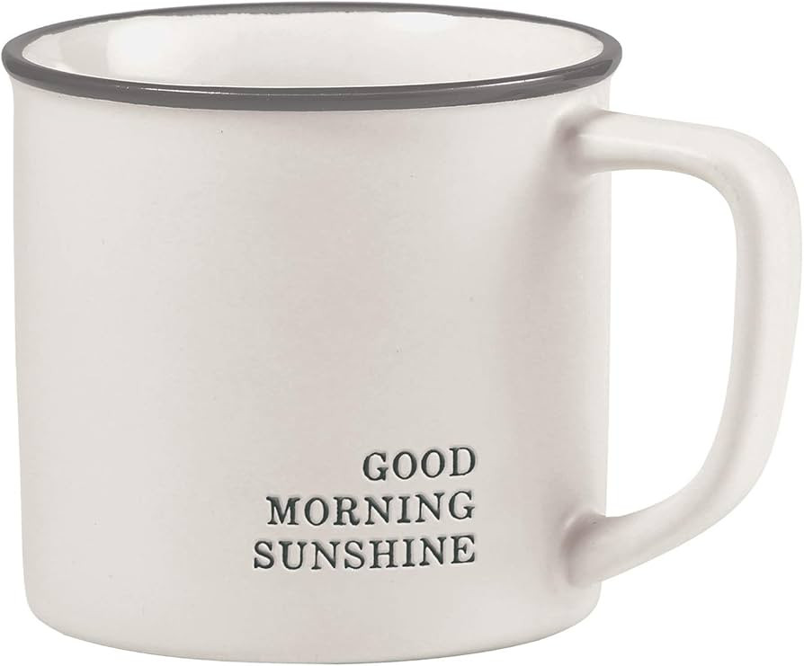 Santa Barbara Design Studio Face Stoneware Coffee Mug, 16-Ounce, Good Morning Sunshine (J2272) | Amazon (US)
