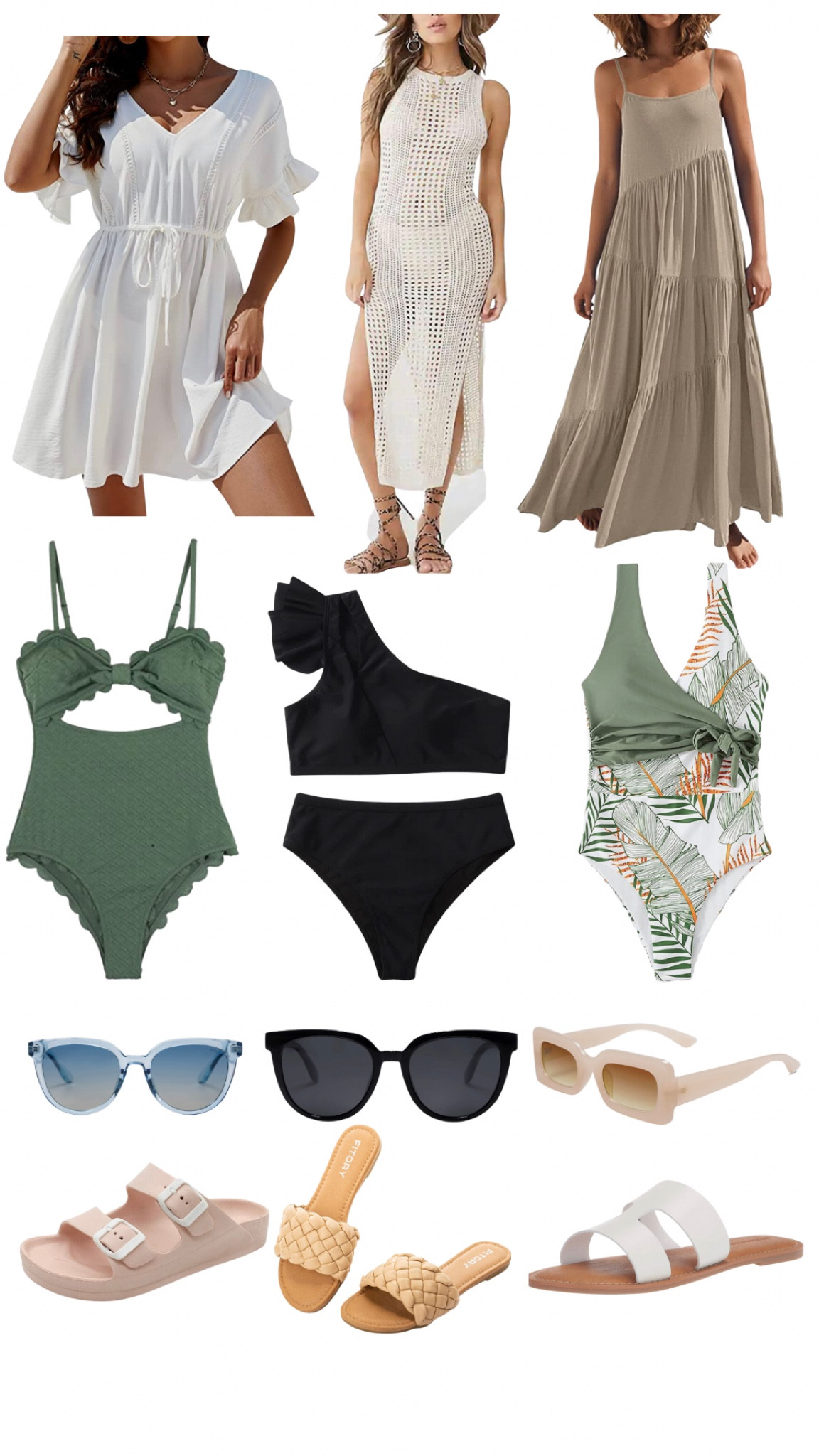 Mix & match outfits for your next beach trip #amazon #amazoninfluencer #amazonfinds #amazonfashion #beach #spring #springbreak #travel 

#LTKSeasonal #LTKtravel #LTKswim