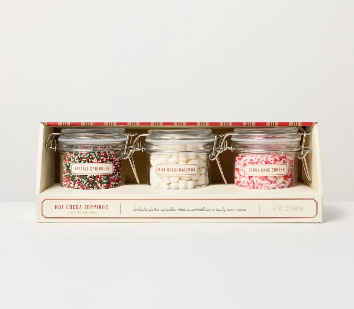 Hot Cocoa Bar Toppings | Glass Latch Jars