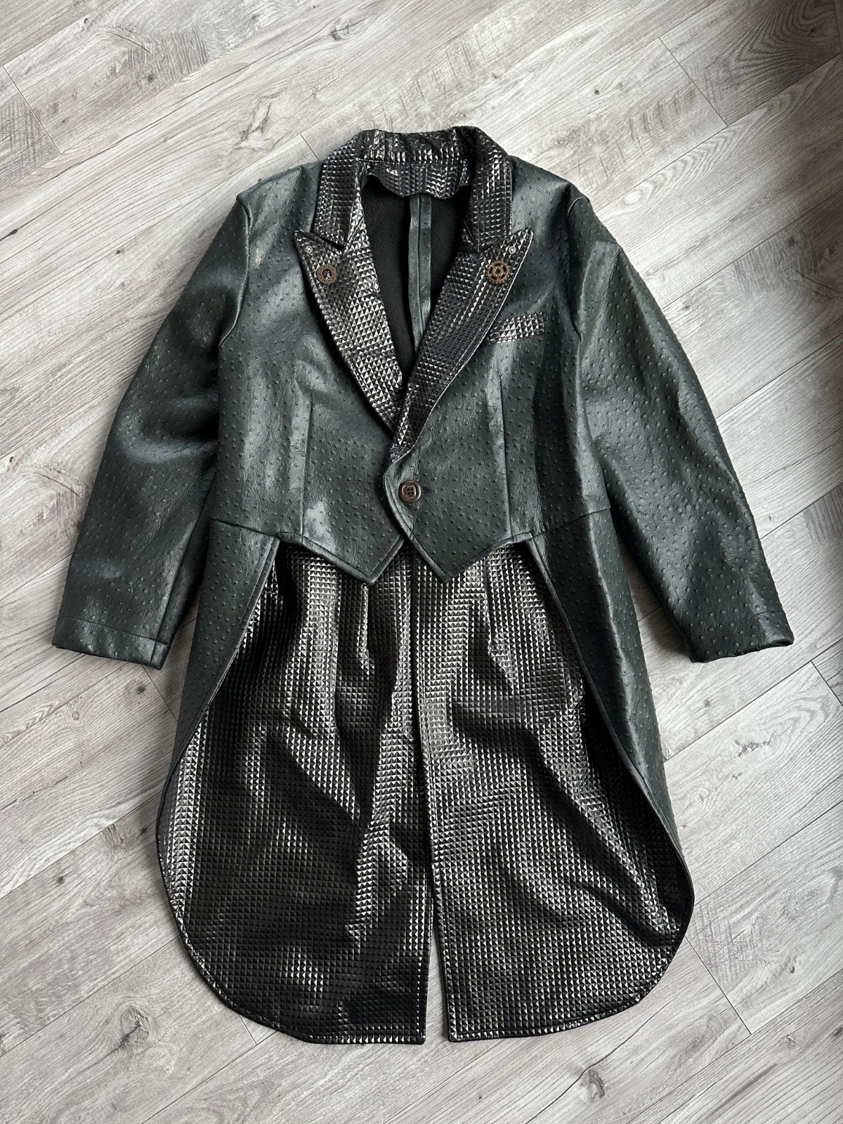 Designer Ostrich Leather luxury Formal men's Handmade tailcoat jacket Size: L | eBay | eBay US