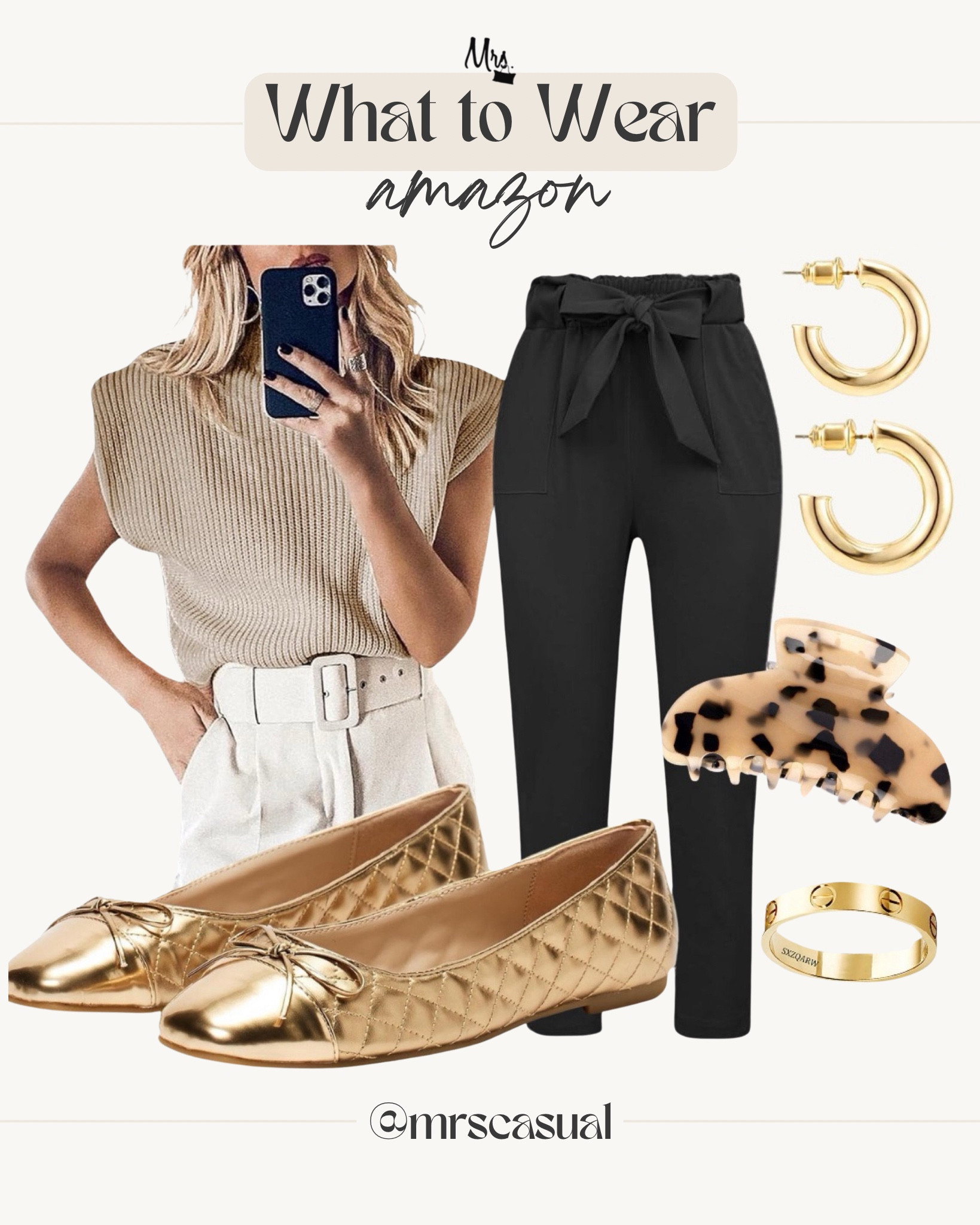 Sweater tank and ballet flats outfit idea

#LTKxPrimeDay #LTKFindsUnder50 #LTKStyleTip