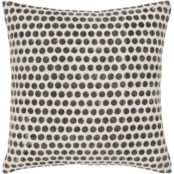 Zetta Polka Dots Cotton Throw Pillow | Wayfair North America