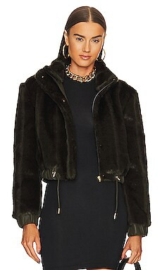 Michael Costello x REVOLVE Amir Jacket in Olive Green from Revolve.com | Revolve Clothing (Global)