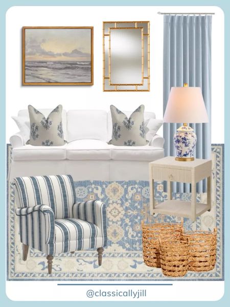 Embrace tranquility with this white and blue living room aesthetic. #WhiteAndBlue #LivingRoom #HomeDecor #InteriorDesign #Serene #Cozy #Coastal #HomeInspiration #SpringHome #AmazonHome #HomeFinds

#LTKhome