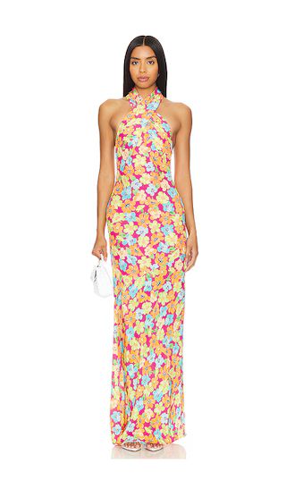 Macie Maxi Dress in Pop Floral Multi | Revolve Clothing (Global)