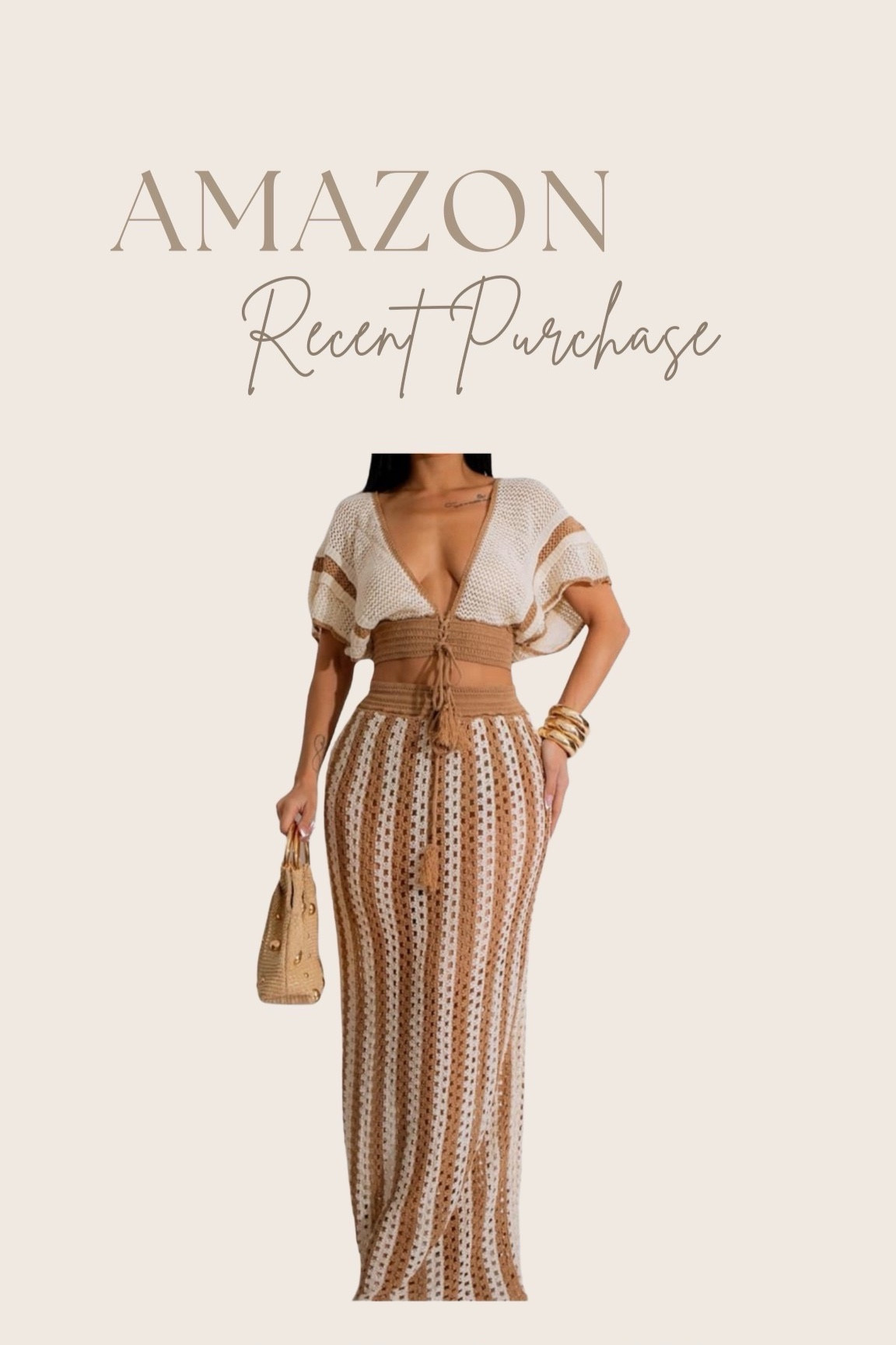 Obsessed is an understatement—this 2-piece crochet beach cover-up from Amazon is everything. It’s lightweight, flattering, and adds the perfect touch of boho to any beach day. Cute, comfy, and under budget? Yes, please. 

 #LTKSwim #LTKBeauty #LTKStyleTip