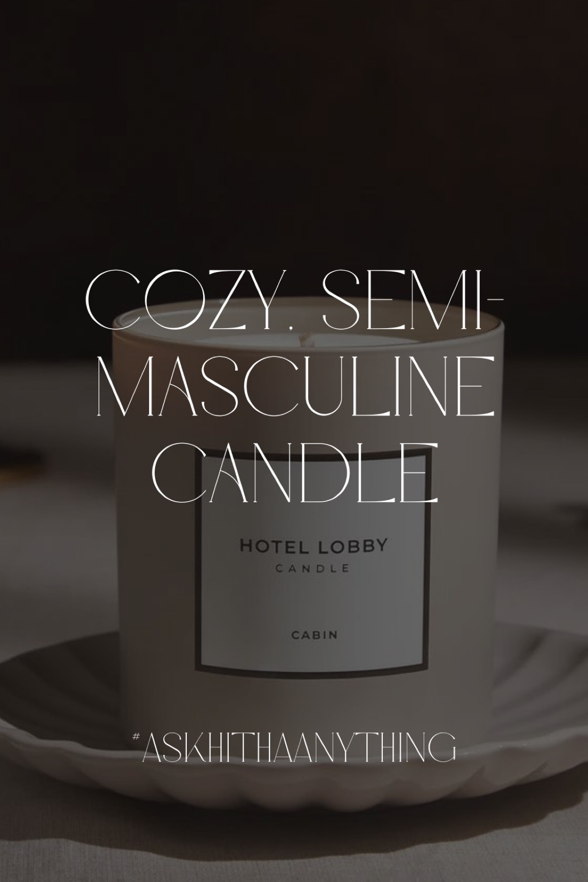 Hotel Lobby Candle’s Cabin and Lodge scents embody this vibe perfectly. May I also recommend getting a candle warmer lamp, to help extend the life of your candle? I LOVE mine.

#LTKHoliday #LTKSeasonal #LTKhome