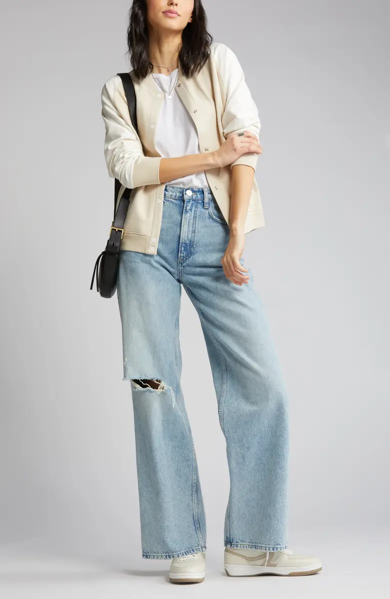 Colorblock Varsity Jacket | Nordstrom