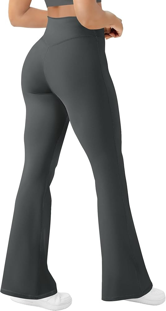 Women's Yoga Pants Bootcut Flare Leggings Flared Bell Bottom Leggings High-Waisted Workout Pants ... | Amazon (US)