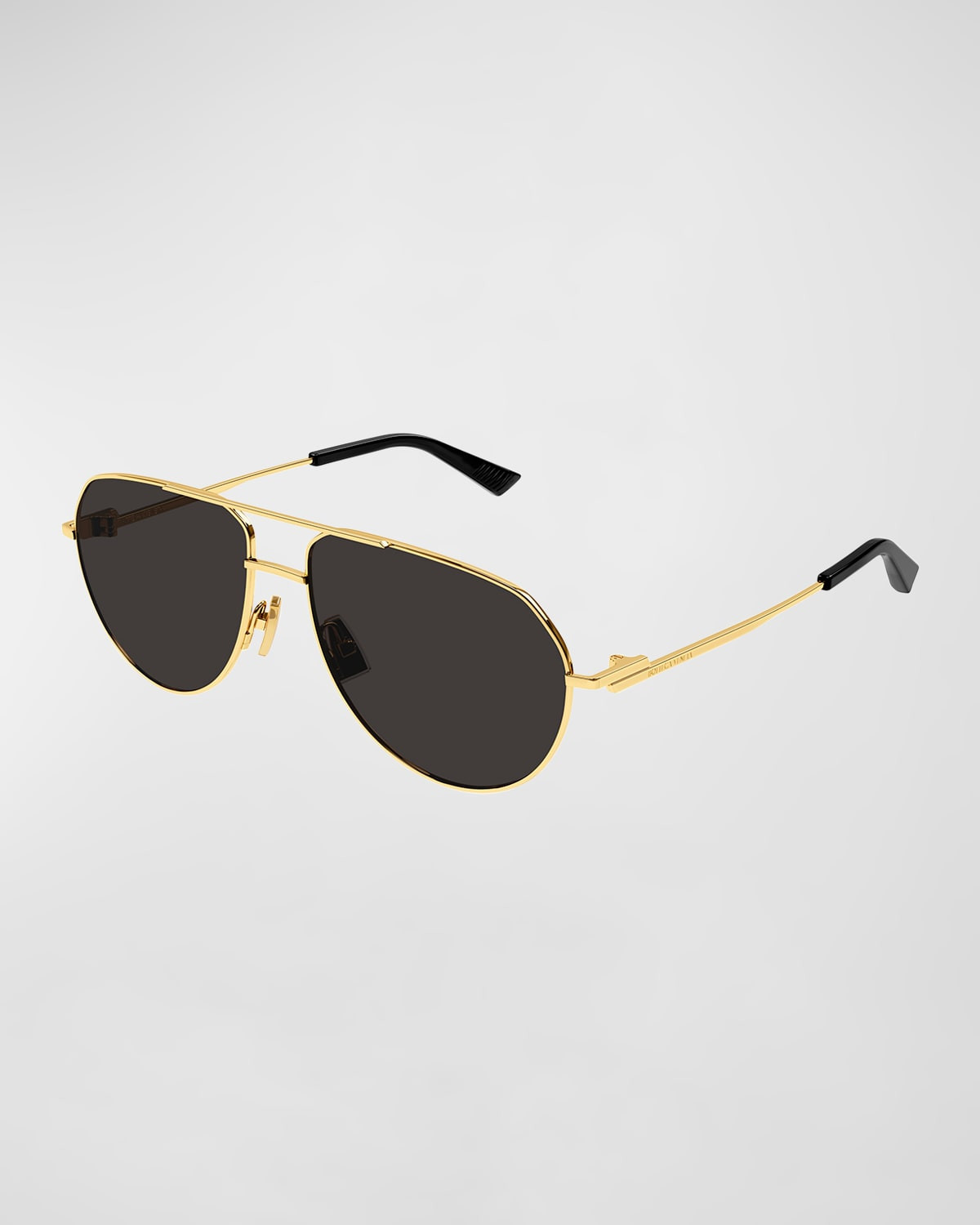 Men's Double-Bridge Metal Aviator Sunglasses | Neiman Marcus
