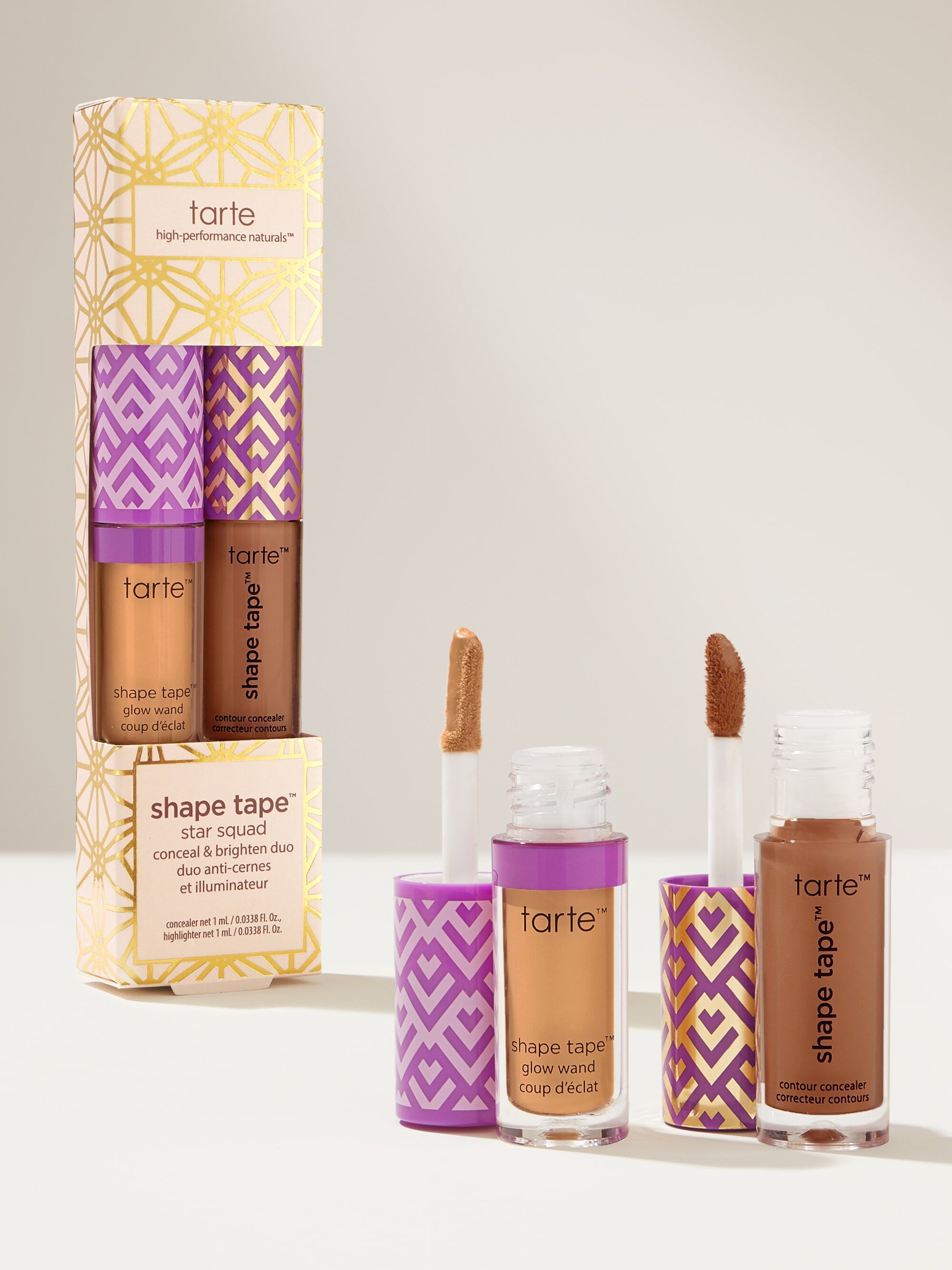 shape tape™ star squad conceal & brighten duo | tarte cosmetics (US)