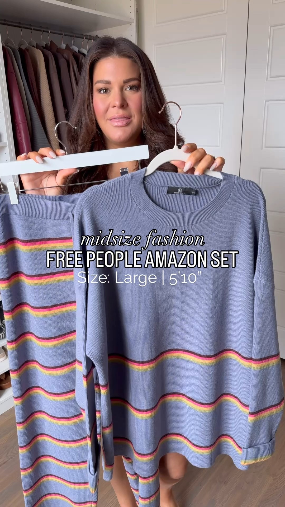 This Amazon set looks identical to the viral Free People Mariner one and the quality is so nice! Super comfy, great quality and comes in  several colors. 

Size: Large

millennial fashion, mom style, leggings outfit, Amazon fashion, midsize style, midsize mom style, updating my wardrobe, trendy style, cozy style, school pickup outfit

#midsizefashion #midsizestyle #amazonfashion #fashionreels #casualfashion

#LTKgrwm #LTKMidsize #LTKootd