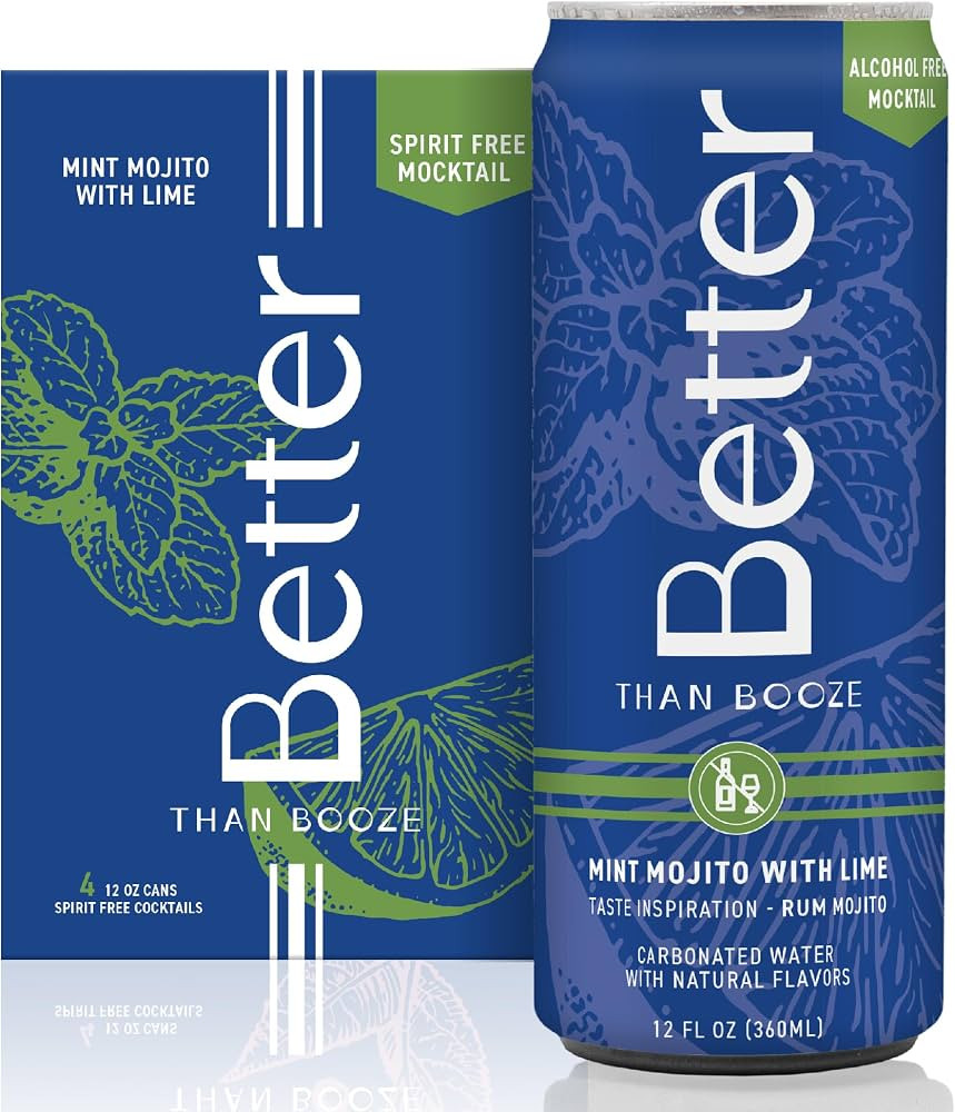 Better Than Booze Mocktails Non-Alcoholic Drinks | Alcohol Alternative Beverages, Ritual Zero Pro... | Amazon (US)