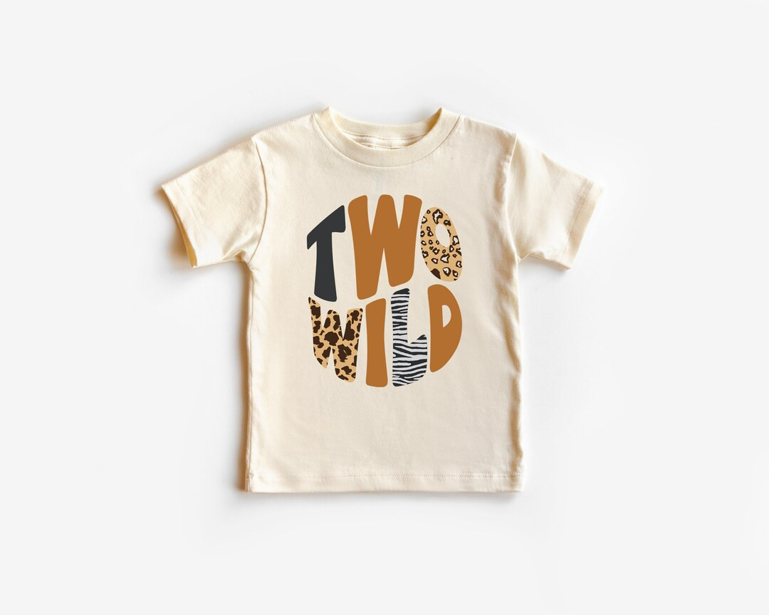 Two Wild Safari Birthday Shirt, Jungle Theme Birthday Second Birthday T-shirt - Etsy | Etsy (US)