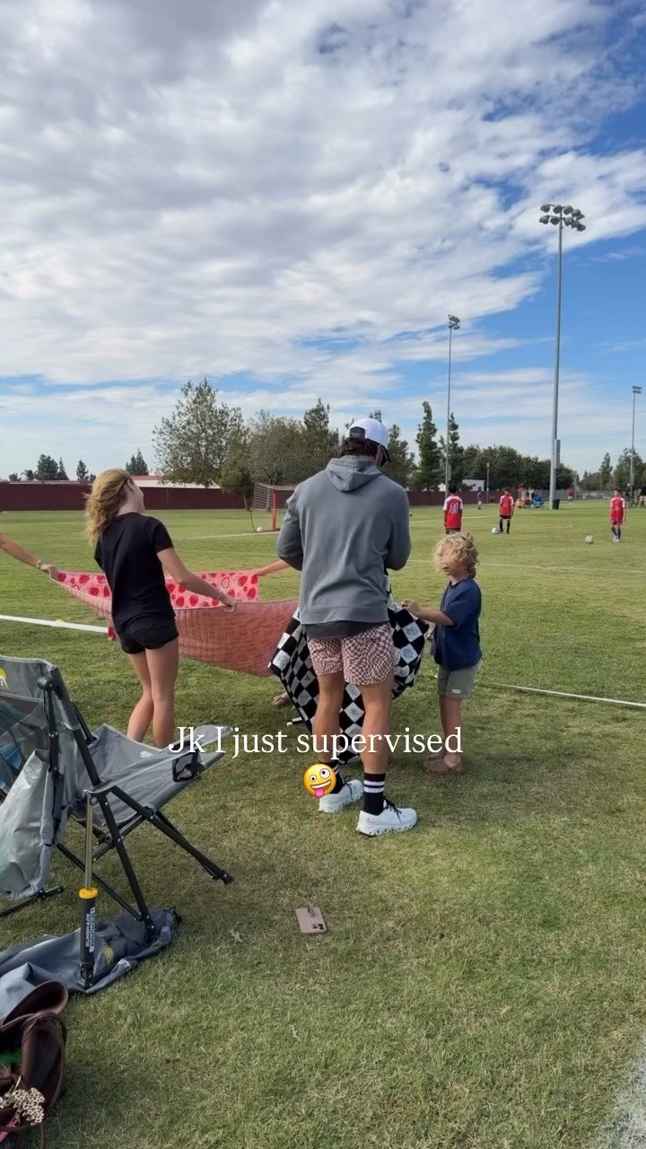 Jk I just supervised 
 🤪