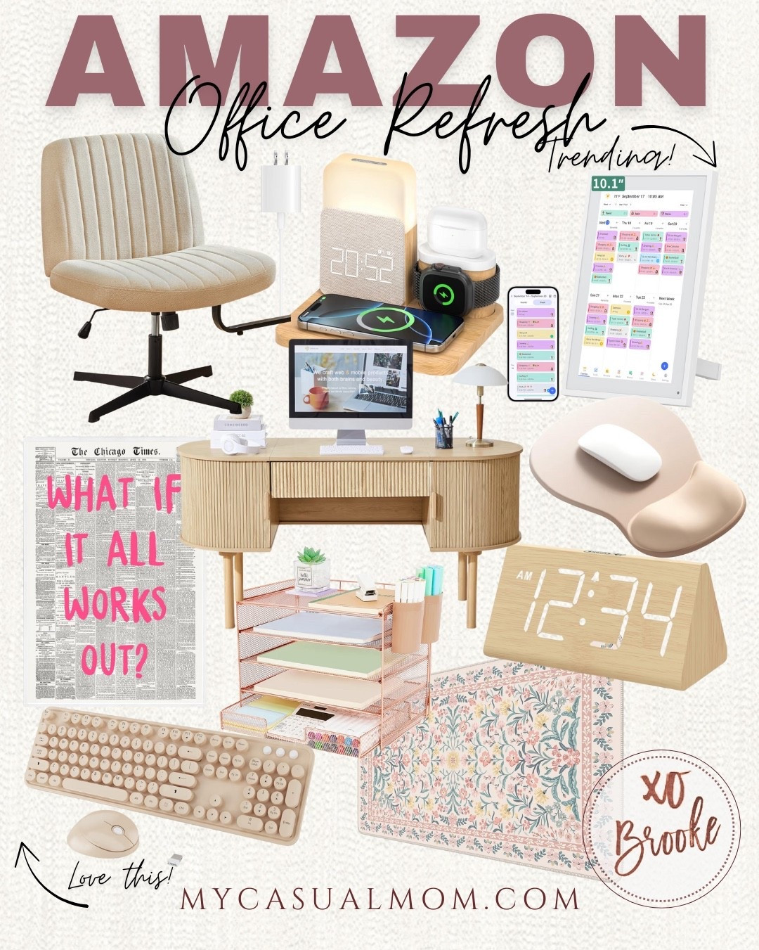 Amazon office refresh 

#LTKdayinmylife #LTKSaleAlert #LTKgrwm