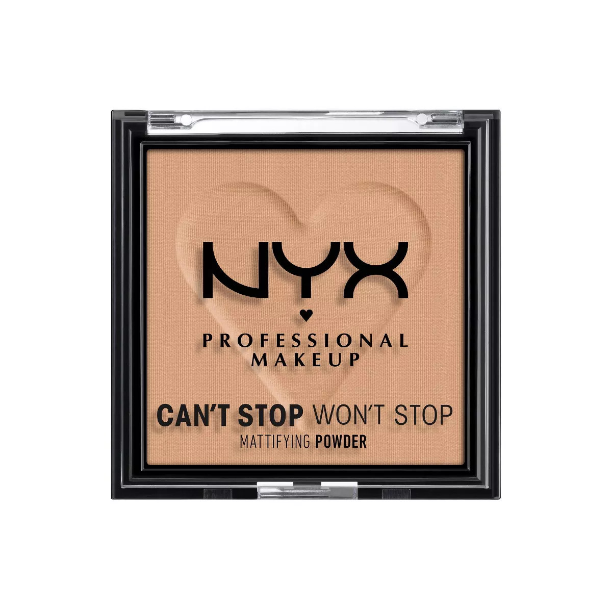 NYX Professional Makeup Can't Stop Won't Stop Mattifying Pressed Powder - 02 Light - 0.21oz | Target
