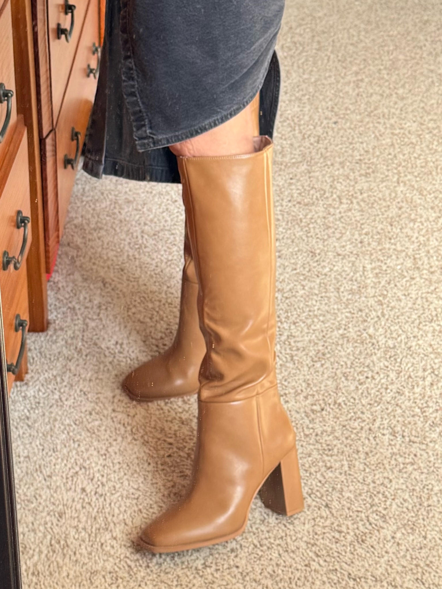 Boots that fit! If you need a slimmer boot shaft, these are amazing! Very comfortable and fits TTS 



#LTKShoeCrush #LTKMostLoved #LTKOver40