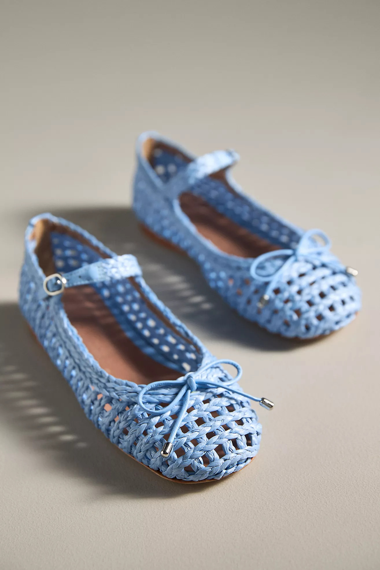 Vicenza Woven Ballet Flats | Anthropologie (US)