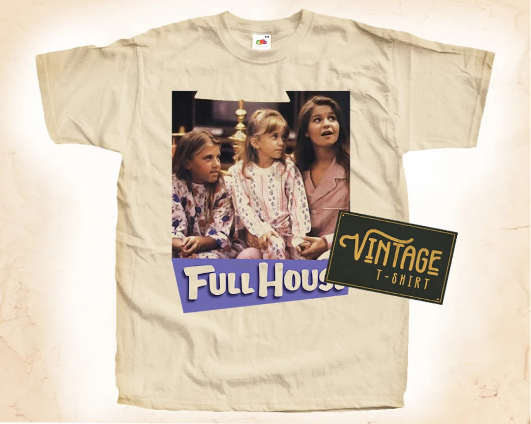 Full House T Shirt Tee Natural Vintage Cotton Movie Poster All - Etsy | Etsy (US)