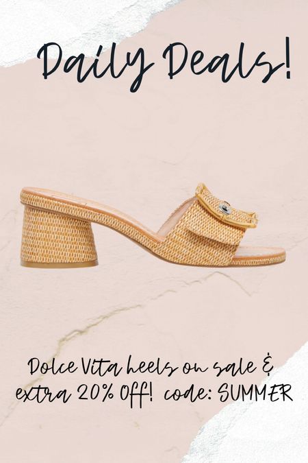 Dolce vita heels on sale, summer fashion, summer sandals 

#LTKFindsUnder100 #LTKShoeCrush #LTKSaleAlert