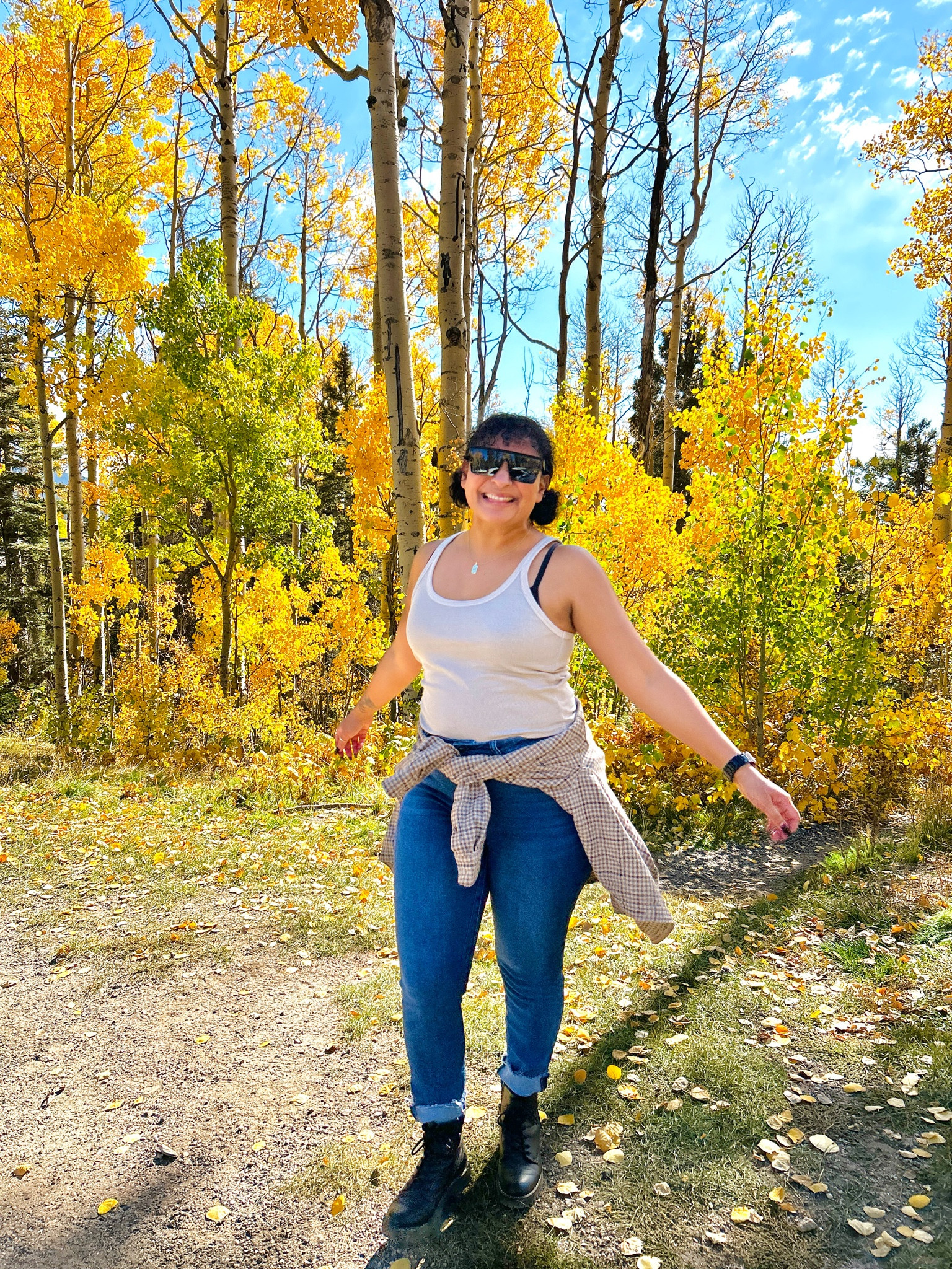 Tank. Target. Combat boots. Jeans. Flannel. Amazon. Sunglasses. Walmart. Fall outfit. Fall style. 

#LTKFindsUnder50 #LTKMidsize #LTKStyleTip
