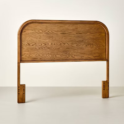 King Traditional Wooden Headboard Aged Oak - Hearth & Hand™ with Magnolia | Target