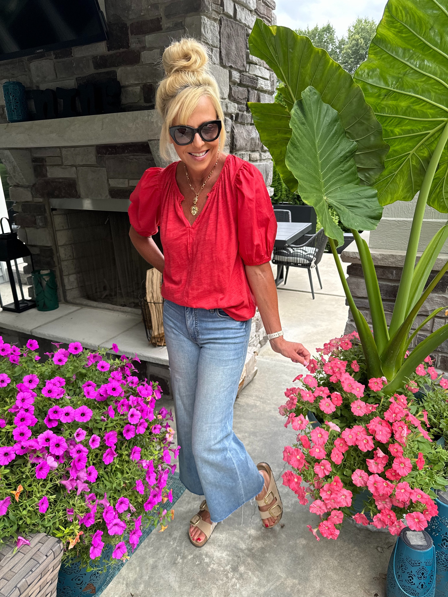 Tomato Red is so in. Darling summer outfit Casual outfit 

#LTKFindsUnder50 #LTKSaleAlert #LTKStyleTip