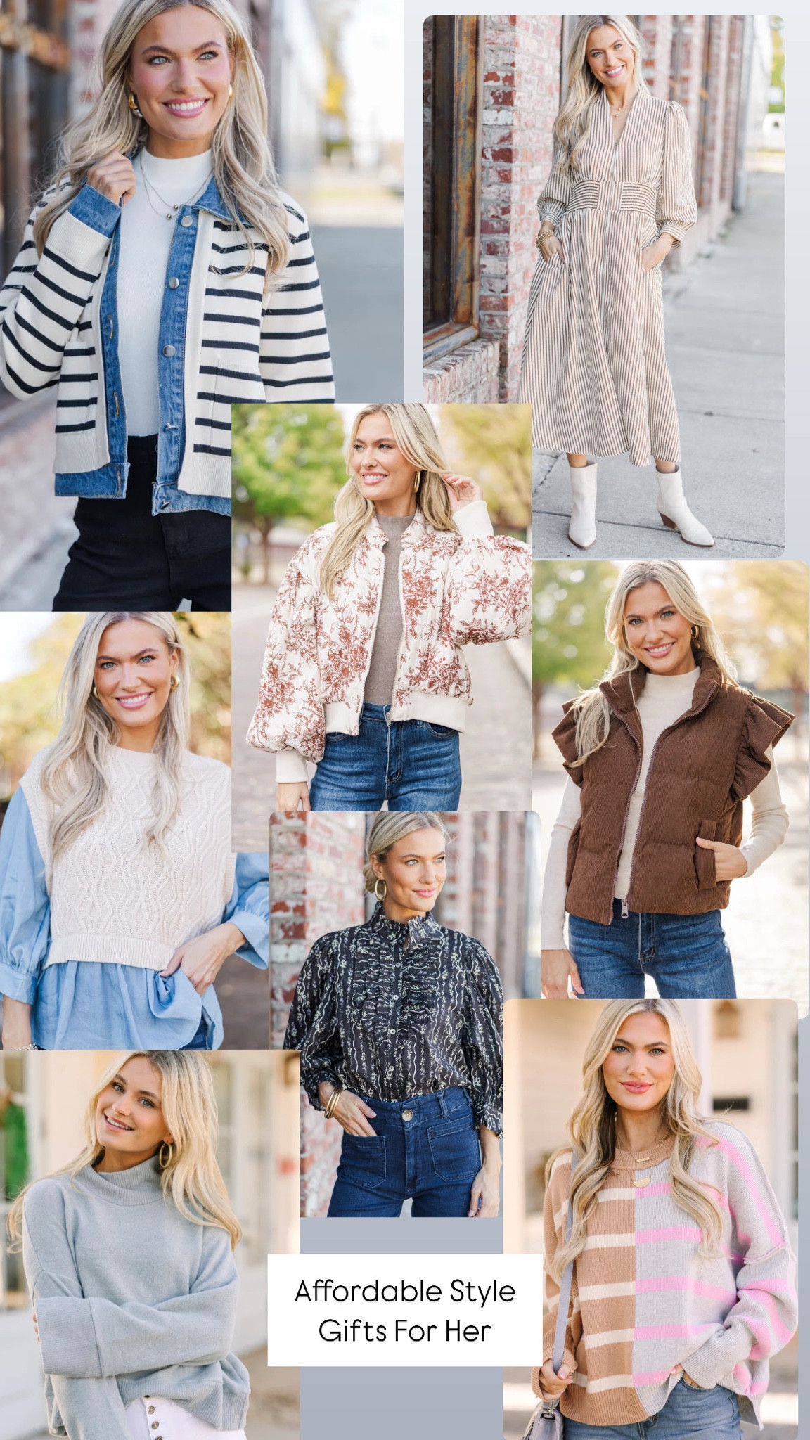 Affordable Style Gifts for Her!! 

#LTKFindsUnder100 #LTKGiftGuide #LTKHoliday