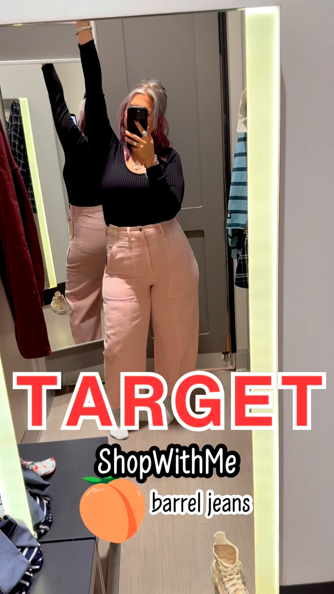 Wearing my true size 14
Pink barrel jeans

#target #targetfashion #targetstyle target fashion, target style, target outfit, target look, target fashion, found it at target, target fashion finds, target summer, target winter, target fall, target spring, target new arrivals, target outfit, target outfit inspo, target outfit inspiration, target curves, target curvy, curvy target, midsize target, target midsize, target ootd, target shopping, new at target #under20 #under30 #under40 #under50 #under60 #under75 #under100 #affordable #budget #inexpensive #size14 #size16 #size12 #medium #large #extralarge #xl #curvy #midsize #pear #pearshape #pearshaped budget fashion, affordable fashion, budget style, affordable style, curvy style, curvy fashion, midsize style, midsize fashion 

#LTKFindsUnder50 #LTKSaleAlert #LTKMidsize