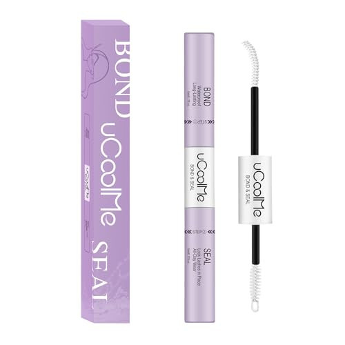 UCOOLME Lash Bond and Seal Waterproof for Eyelash Extensions Lash Cluster Glue 150Hours Long-Lasting,Non-Irritating, 2-in-1 lash Glue for Eyelash Clusters DIY Lash Extensions at Home(Clear Bond,10ML) | Amazon (US)